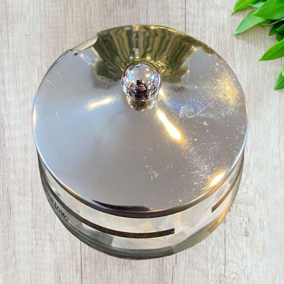 Vintage Sweet n Low Glass Chrome Retro Kitchen - Picture 5 of 10